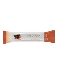 Шоколад горький с карамельной начинкой 25 г Gallardo