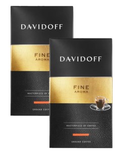 Кофе молотый Fine 2 шт по 250 г Davidoff