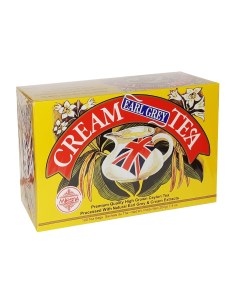 Чай черный Cream Earl Grey с ароматом бергамота со сливками 100 пак по 2 г Mlesna