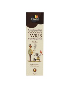 Шоколадные палочки J Ardel Хворост темный шоколад со вкусом кофе 75 г J’ardel