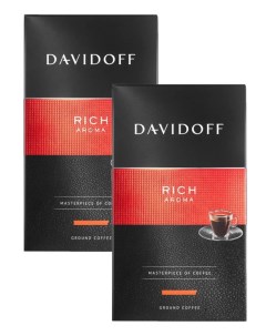 Кофе молотый Rich 2 шт по 250 г Davidoff