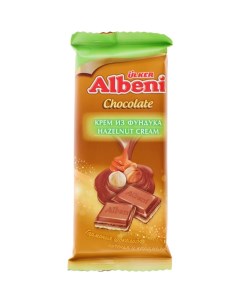 Шоколад Albeni молочный с кремом из фундука 85 г Ulker
