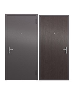 Дверь входная металлическая для квартиры Terminal A 860х2050 правая коричневый Proline