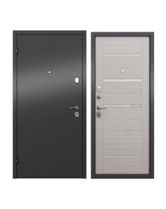 Дверь входная для квартиры металлическая Apartment X 960х2050 левая серый Proline