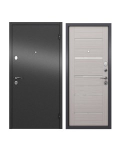 Дверь входная для квартиры металлическая Apartment X 860х2050 правая серый Proline