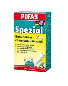ПУФАС N052 Клей специальный виниловый 0 3кг Euro 3000 Spezial Kleber Pufas