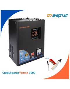 Стабилизатор напряжения Voltron 3000 5 Отвертка набор с битами реверсивная Энергия