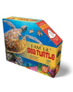 Пазлы Puzzle I Am Lil Sea Turtle Морская черепаха 100 элементов Madd capp