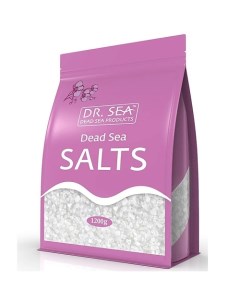 Натуральная минеральная соль Мертвого моря обогащенная экстрактом орхидеи большая упаковка 1200 0 Dr.sea