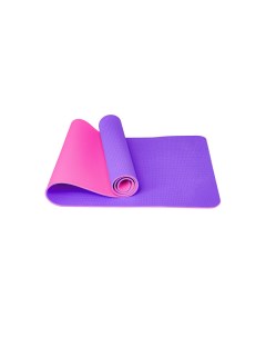 Коврик для йоги ТПЕ 183х61х0 6см E42688 5 фиолетово розовый Sportex
