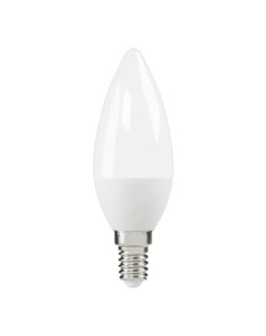 Лампочка светодиодная C37 9 Вт E14 5000 К нейтральный белый свет Без бренда