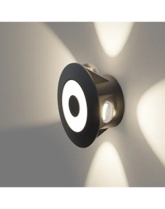 Светильник настенный светодиодный уличный 31 07 IP54 цвет черный Apeyron