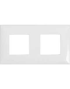 Рамка для розеток и выключателей Avanti 2 поста цвет белое облако Dkc