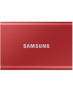 Внешний диск SSD T7 MU PC500R WW 500ГБ красный Samsung