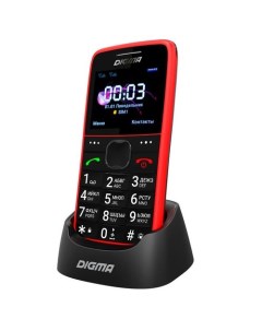Сотовый телефон Linx S220 красный Digma