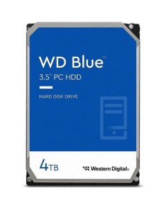 Жесткий диск Blue 40EZAX 4ТБ HDD SATA III 3 5 Wd