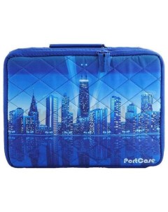 Сумка для ноутбука 10 KCB 10 City синий рисунок Portcase