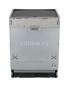 Встраиваемая посудомоечная машина BDW 6138 D полноразмерная ширина 59 8см полновстраиваемая загрузка Weissgauff