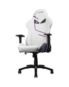 Кресло игровое Hero Genie Edition на колесиках ткань фиолетовый Karnox
