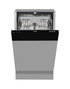 Встраиваемая посудомоечная машина BDW 4124 узкая ширина 44 8см полновстраиваемая загрузка 10 комплек Weissgauff