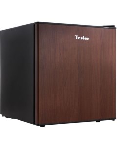 Холодильник однокамерный RC 55 коричневый черный Tesler
