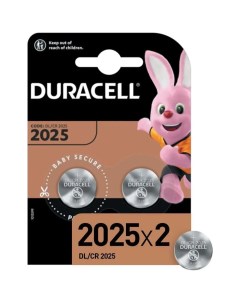 Батарейки DL2025 CR2025 2шт Duracell