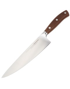 Нож кухонный Gourmet поварской нержавеющая сталь 20 см рукоятка дерево APK000 Attribute