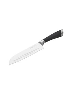 Нож кухонный Mirella поварской X30CR13 нержавеющая сталь 18 см рукоятка сталь резина 6838 Gipfel