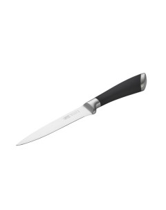 Нож кухонный Mirella универсальный X30CR13 нержавеющая сталь 13 см рукоятка сталь резина 6839 Gipfel
