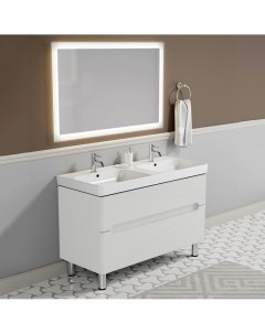 Мебель для ванной Форма 120 белый глянец Sanvit