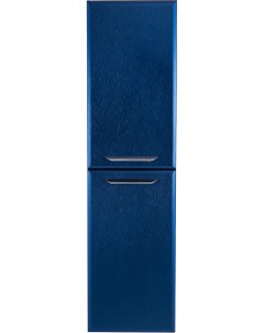 Шкаф пенал Eco Sapfiro синий универсальный ручки хром Cezares