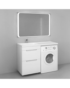 Мебель для ванной Forte120 L под стиральную машину Raval