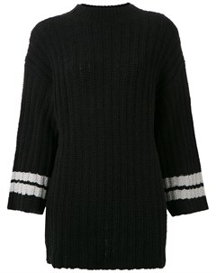 Osklen удлиненный свитер m черный Osklen