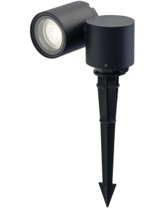 Грунтовый светильник Tubings M Black 8161 Nowodvorski
