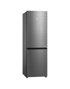 Холодильник двухкамерный MDRB470MGF46O 185х59 5х66см серебристый Midea