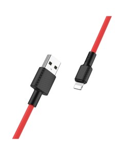 Кабель USB HOCO X29 Superior USB Lightning 2 0А 1м красный Оем