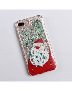 Чехол шейкер для iPhone 7 8 plus Дед Мороз Like me