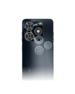 Стекло защитное гибридное Матовое для камеры Tecno Spark GO 2024 2шт Krutoff