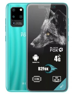 Смартфон B2 Fox 5 5 дюймов 2 16 Гб цвет лазурный Black fox