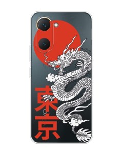 Чехол на Vivo Y03 Китайский дракон Nobrand