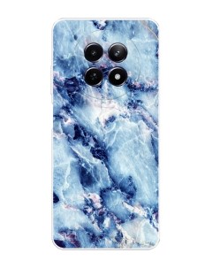 Чехол на Realme 12 5G Мрамор с синими прожилками Nobrand