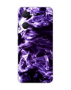 Чехол на Vivo Y03 Фиолетовый дым Nobrand