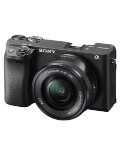 Беззеркальный фотоаппарат a6400 Kit 16 50mm черный Sony