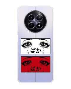 Чехол на Realme 12 5G Красные глаза манга Nobrand