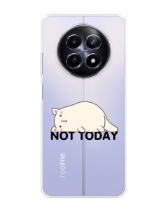 Чехол на Realme 12 5G Cat not today Nobrand