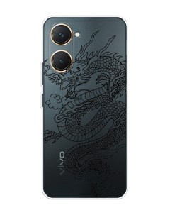 Чехол на Vivo Y03 Большой китайский дракон Nobrand