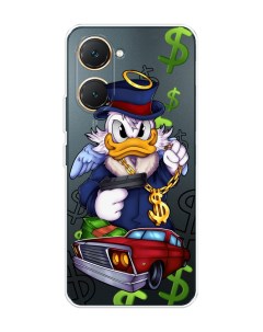 Чехол на Vivo Y03 Scrooge McDuck with a Gold Chain Nobrand