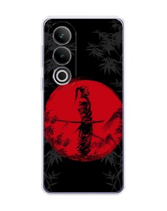 Чехол на OnePlus Ace 3V Самурай на красном фоне Case place