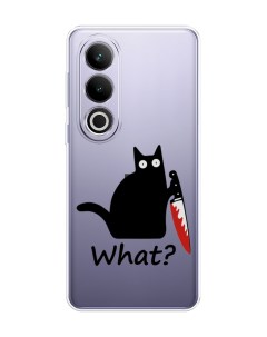 Чехол на OnePlus Ace 3V Котик с ножом Case place