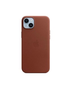 Чехол клип кейс Leather Case with MagSafe A2907 для iPhone 14 Plus Apple
